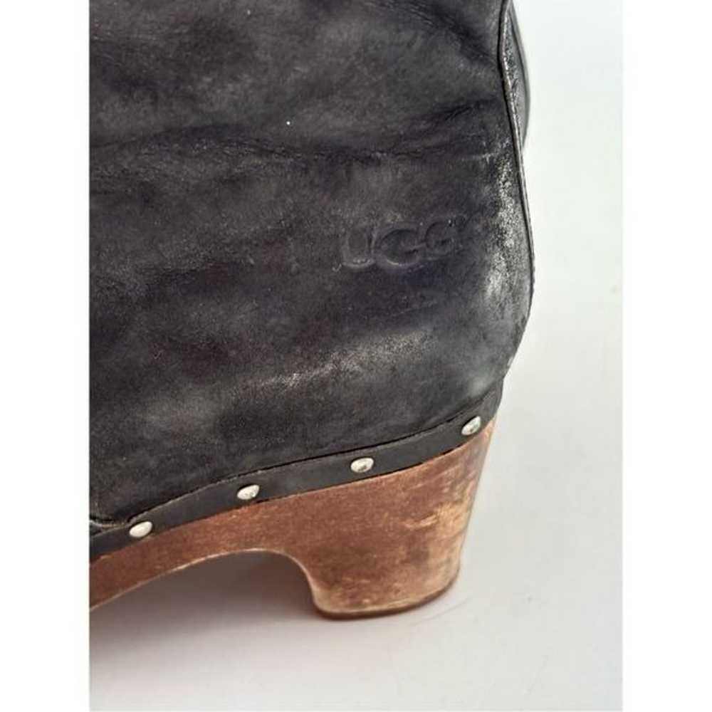 Ugg Lynnea Boots Clog Heeled Sheepskin Women Size… - image 6