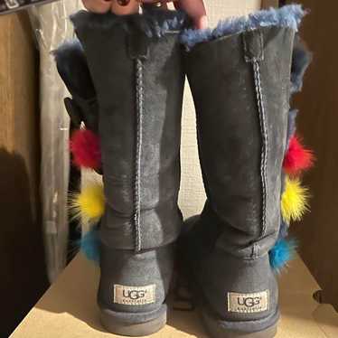 UGG Mouton Boots Gray with Fur - image 1