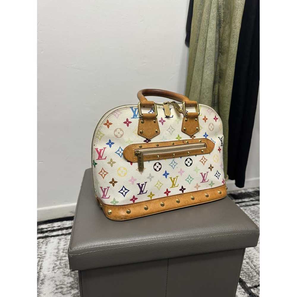 Louis Vuitton Alma cloth handbag - image 2