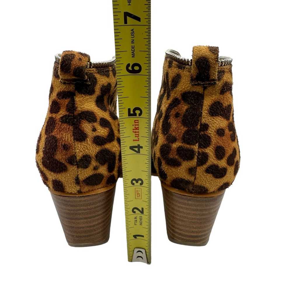 Beast Fashion Women's Animal Print Tan Faux Leath… - image 11