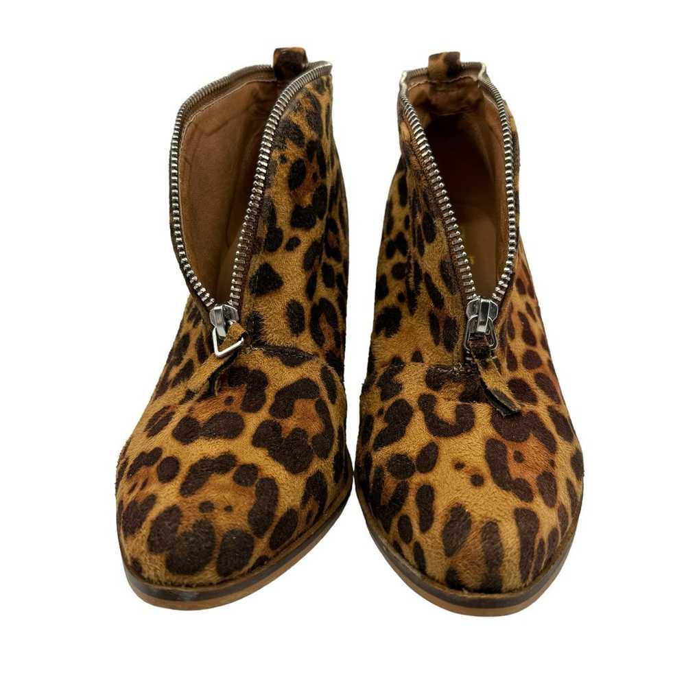 Beast Fashion Women's Animal Print Tan Faux Leath… - image 5