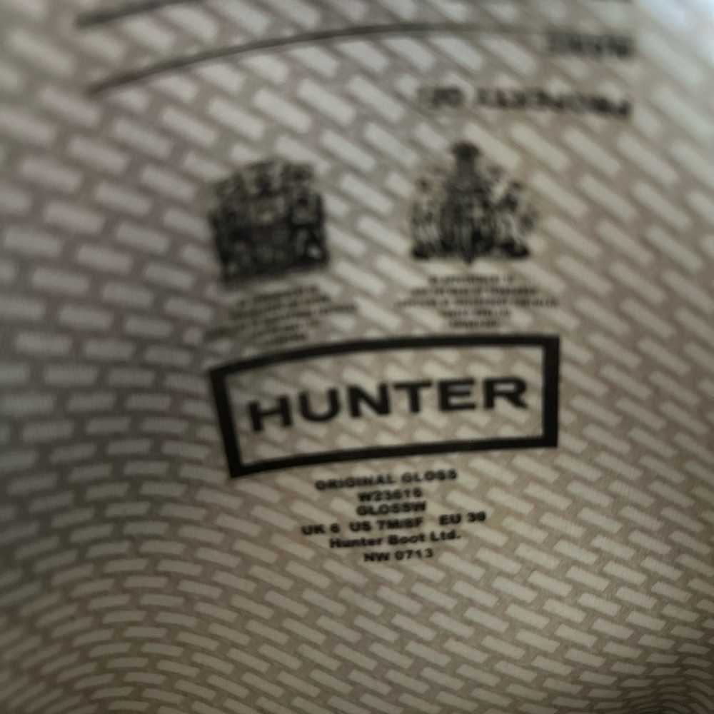 HUNTER original glossy boots - image 4