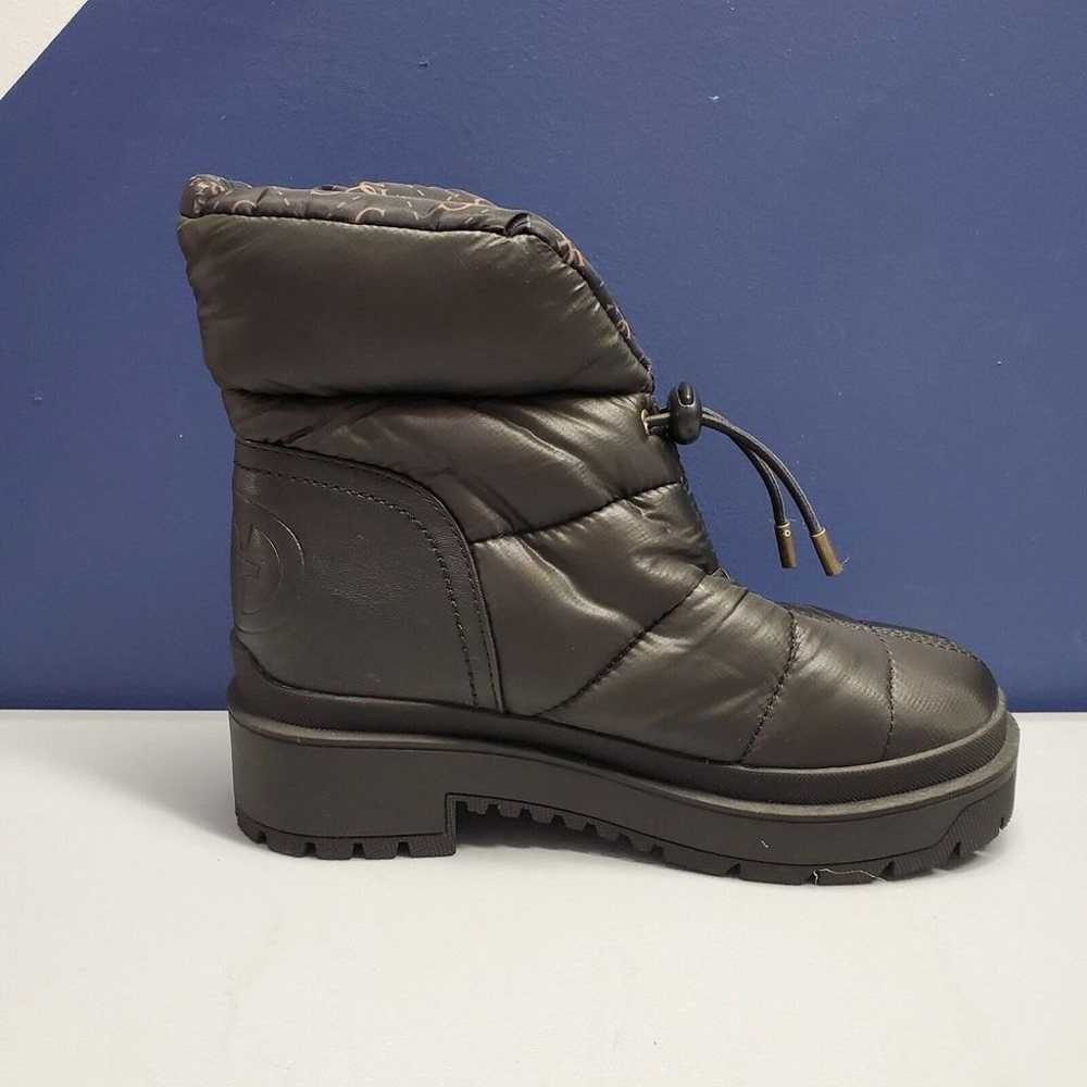 Guess Leeda Quilted Ankle Platform Boots Womens S… - image 3