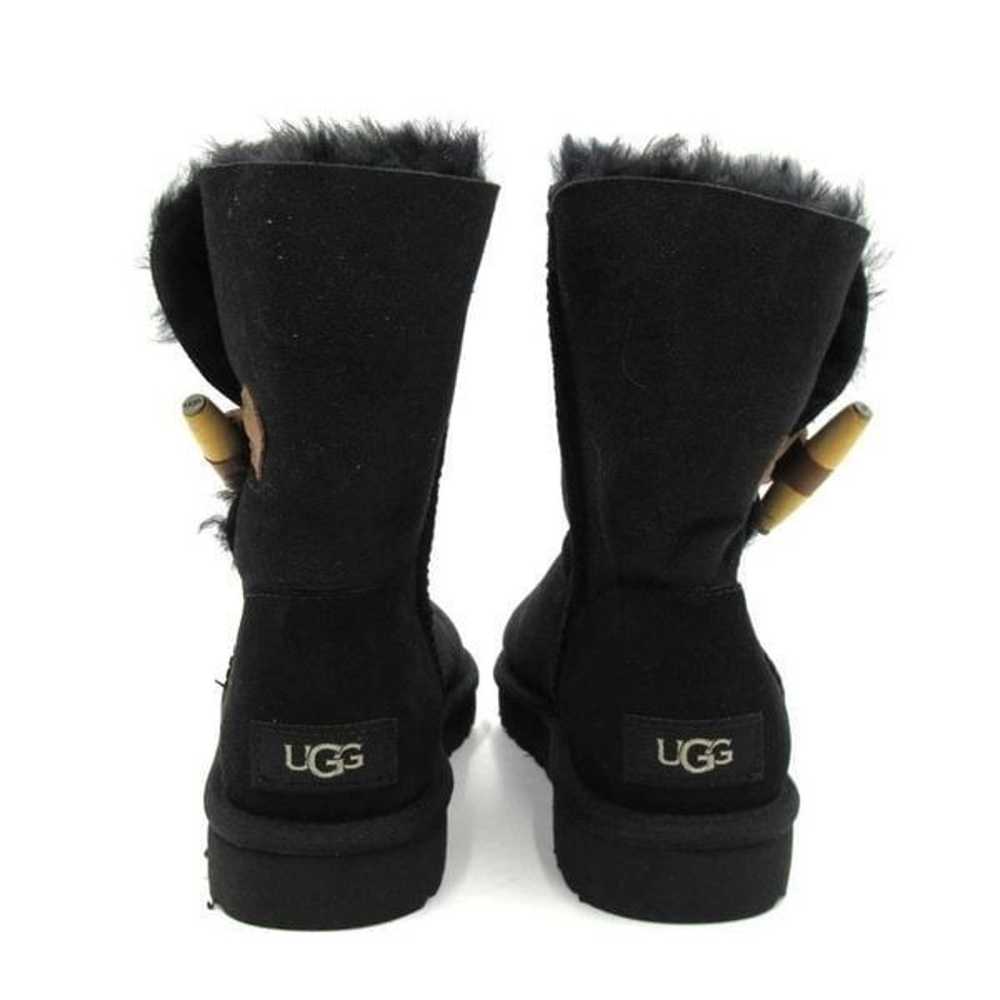 UGG Keely Women's Sheepskin Boots in Black SZ 5 - image 5