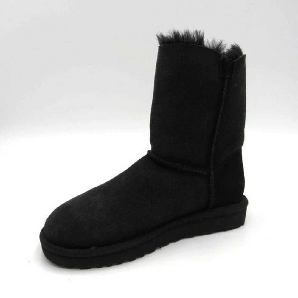 UGG Keely Women's Sheepskin Boots in Black SZ 5 - image 6