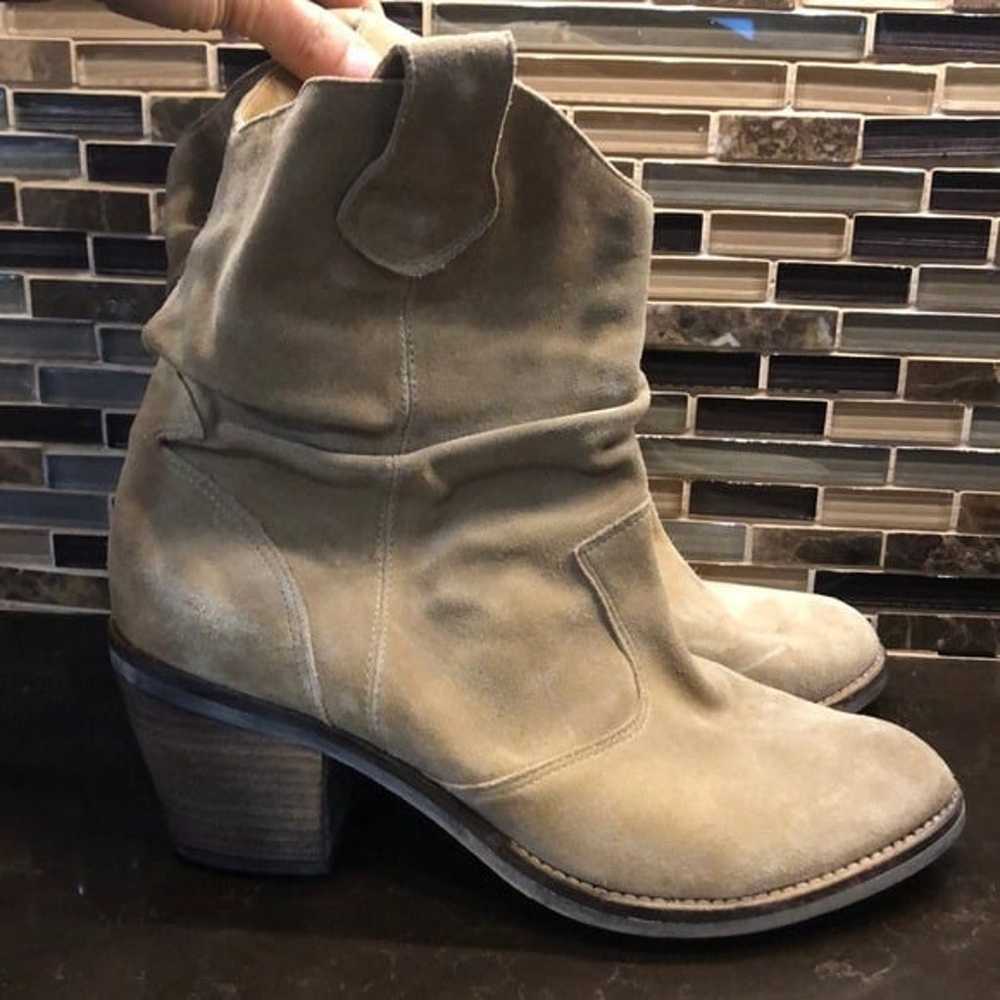 Aldo tan suede booties boots 39 - image 3