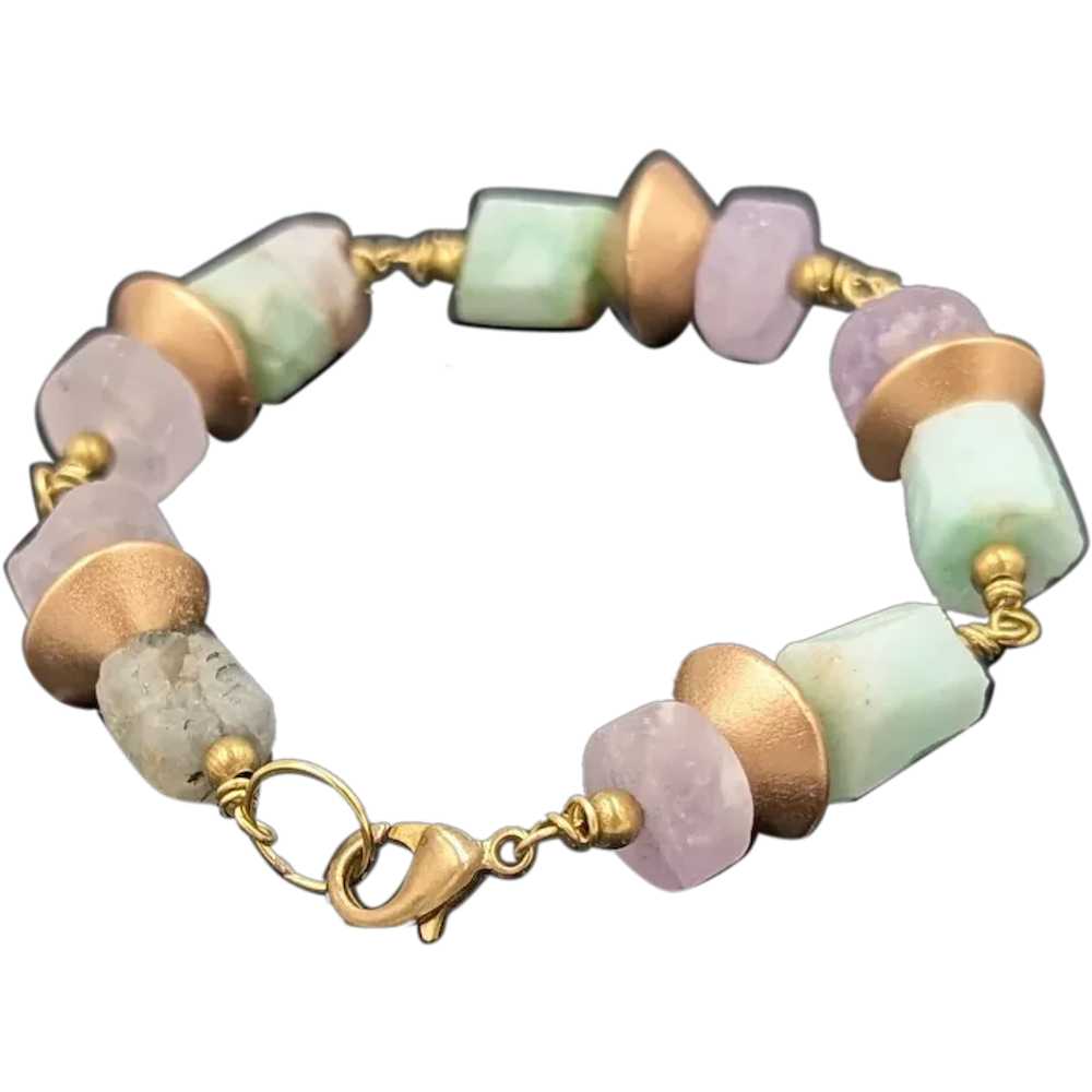 Chunky Gemstone Bracelet - image 1