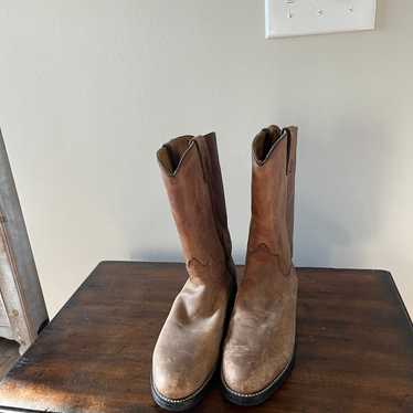 Tony Lama Leather cowboy boots