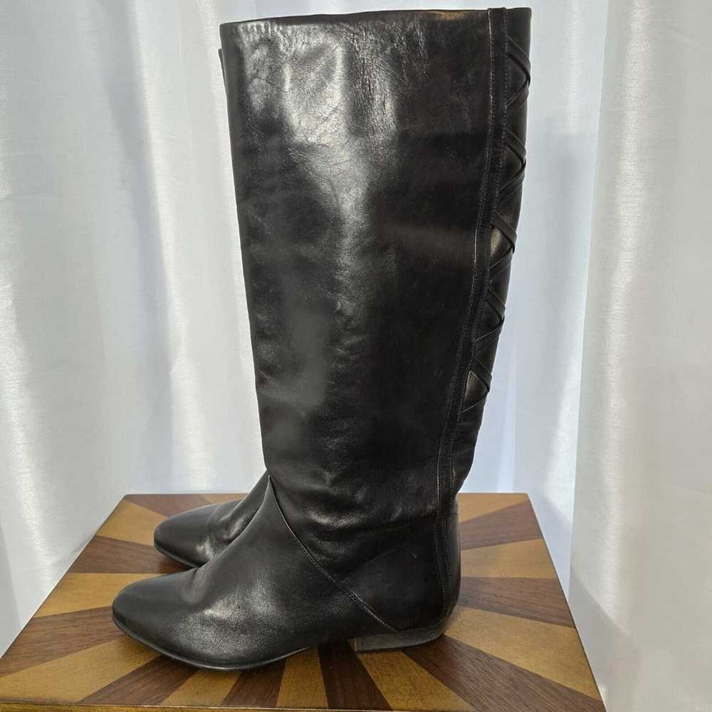 Vintage Valerie Stevens Womens 7 Black Leather Bo… - image 5