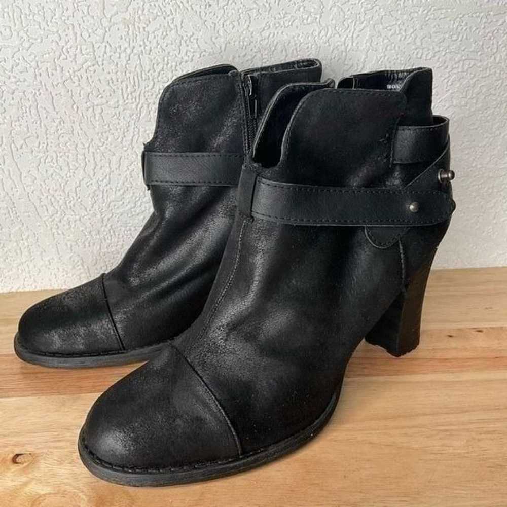 Crown vintage Women’s 10 Ankle boots booties blac… - image 11