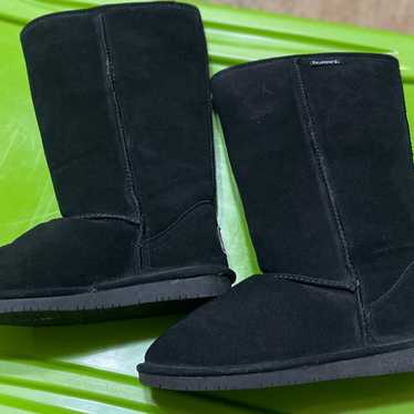 Black suede Boots