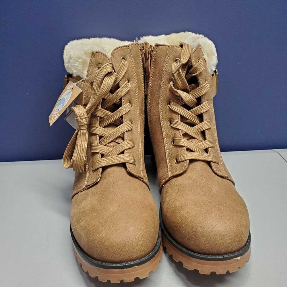 Apres by LAMO Snow Boots Women Sz 9 Brown Leather… - image 2