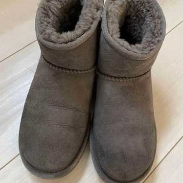 UGG Gray Sheepskin Boots