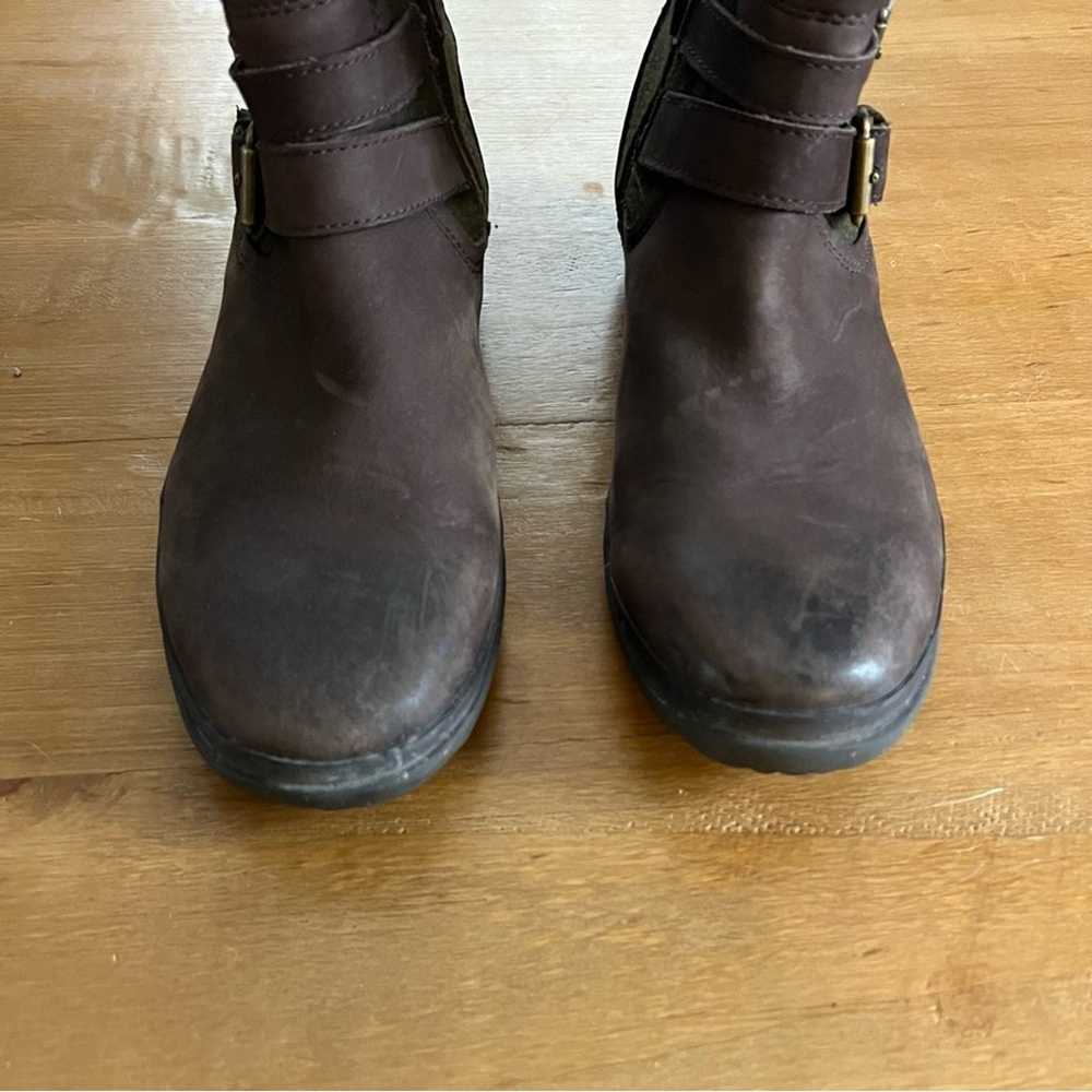 UGG Simmens Leather Waterproof Boots Brown Leathe… - image 3