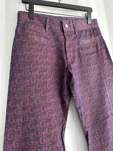 Jean Paul Gaultier JPG Allover Logo Pants - image 1