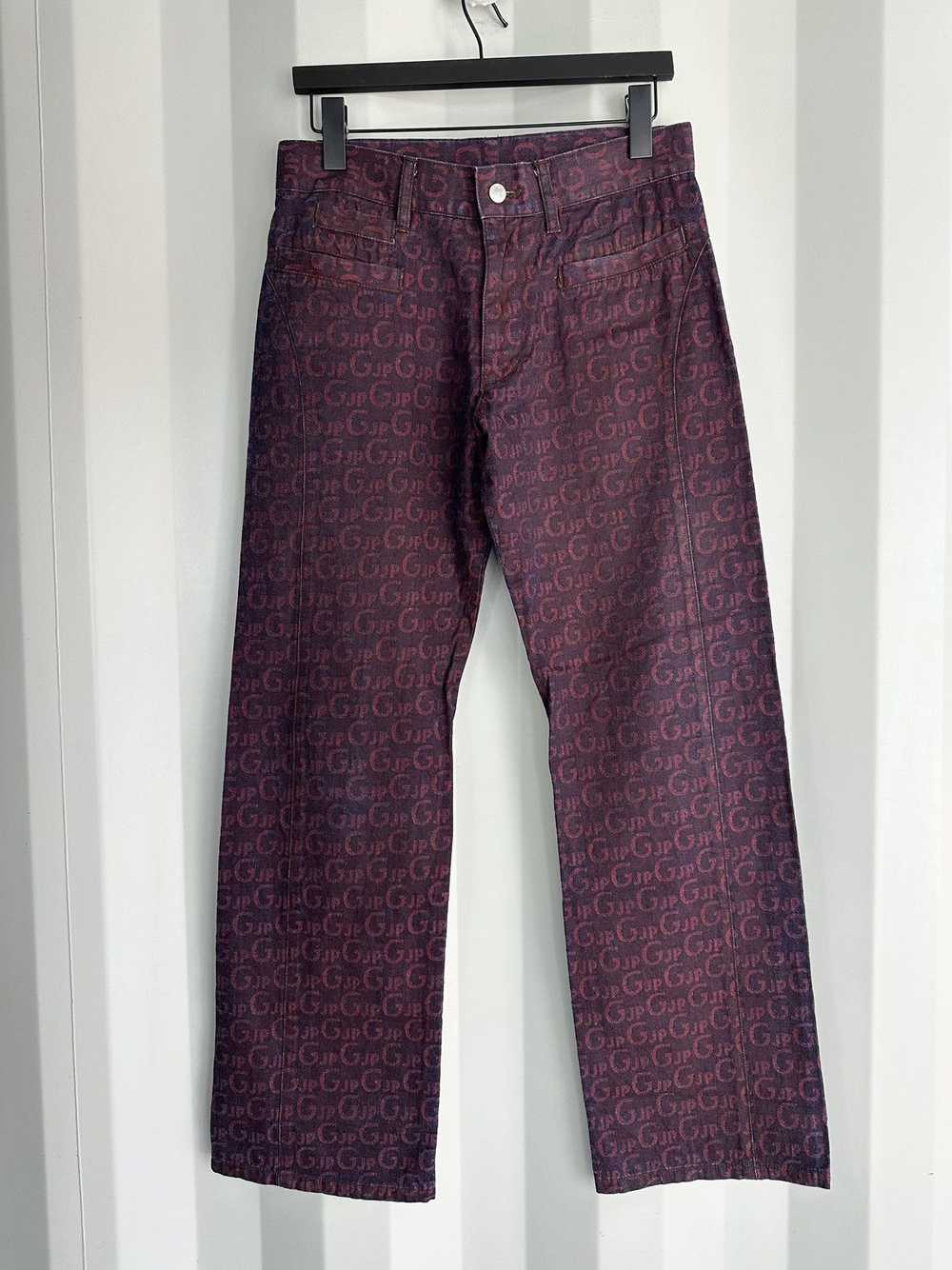 Jean Paul Gaultier JPG Allover Logo Pants - image 2