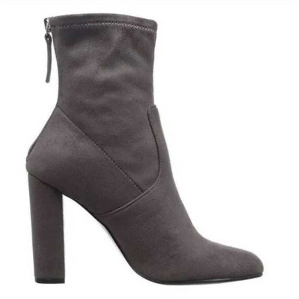 Steve Madden Gray Suede Ankle Boots | Women's Siz… - image 1