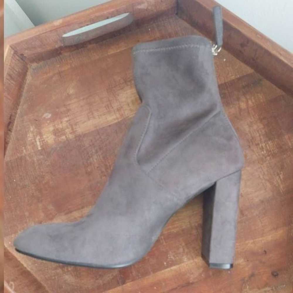 Steve Madden Gray Suede Ankle Boots | Women's Siz… - image 3