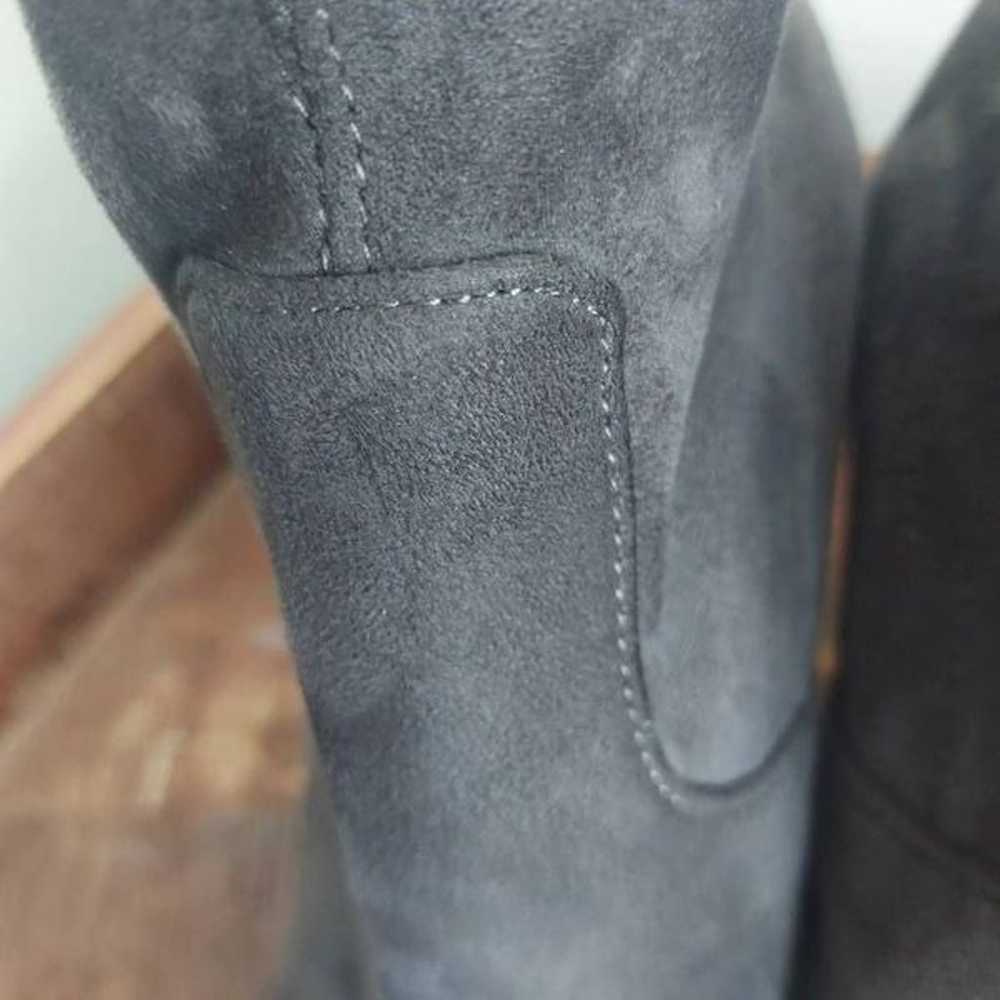 Steve Madden Gray Suede Ankle Boots | Women's Siz… - image 8