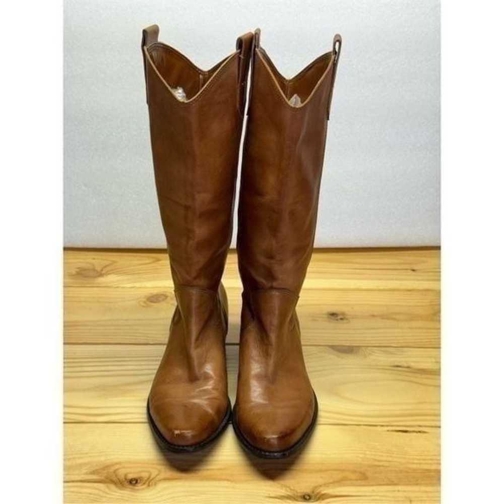 Franco Sarto Women’s Brown Walinda Western Leathe… - image 11