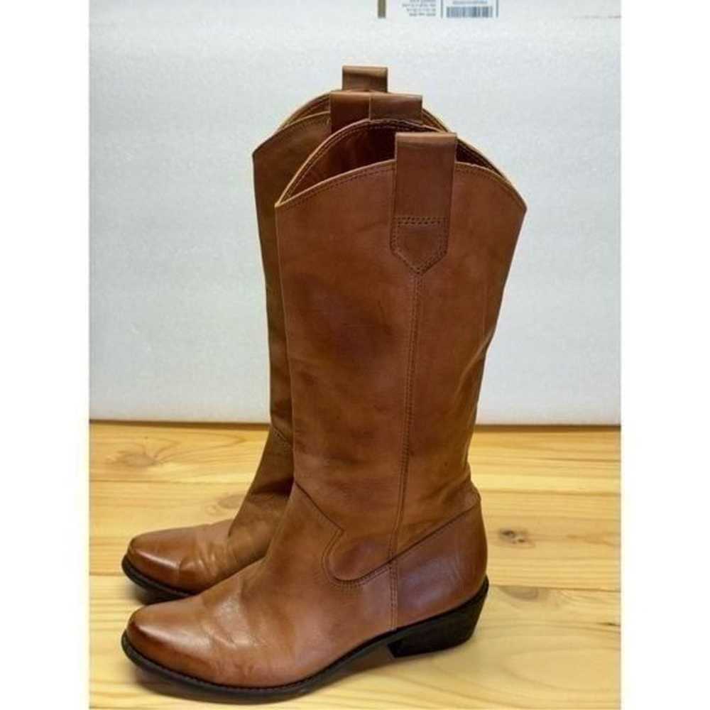 Franco Sarto Women’s Brown Walinda Western Leathe… - image 12