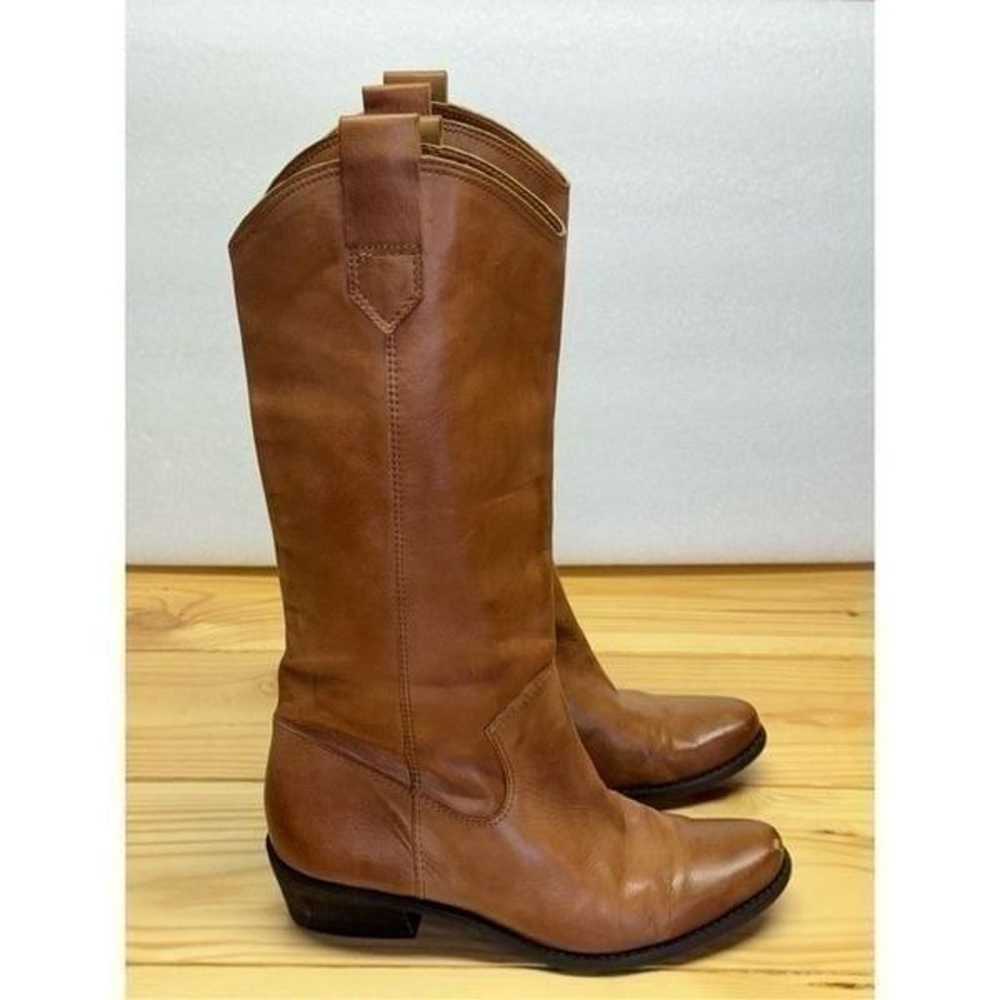 Franco Sarto Women’s Brown Walinda Western Leathe… - image 2