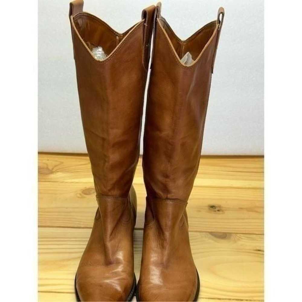 Franco Sarto Women’s Brown Walinda Western Leathe… - image 4