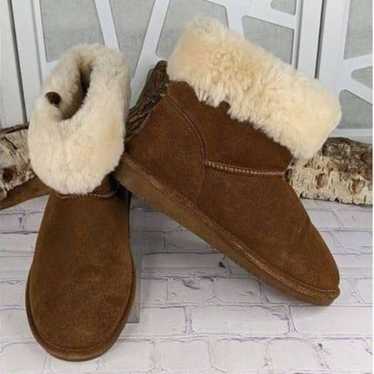 BEARPAW Abby Fold-Over Boots