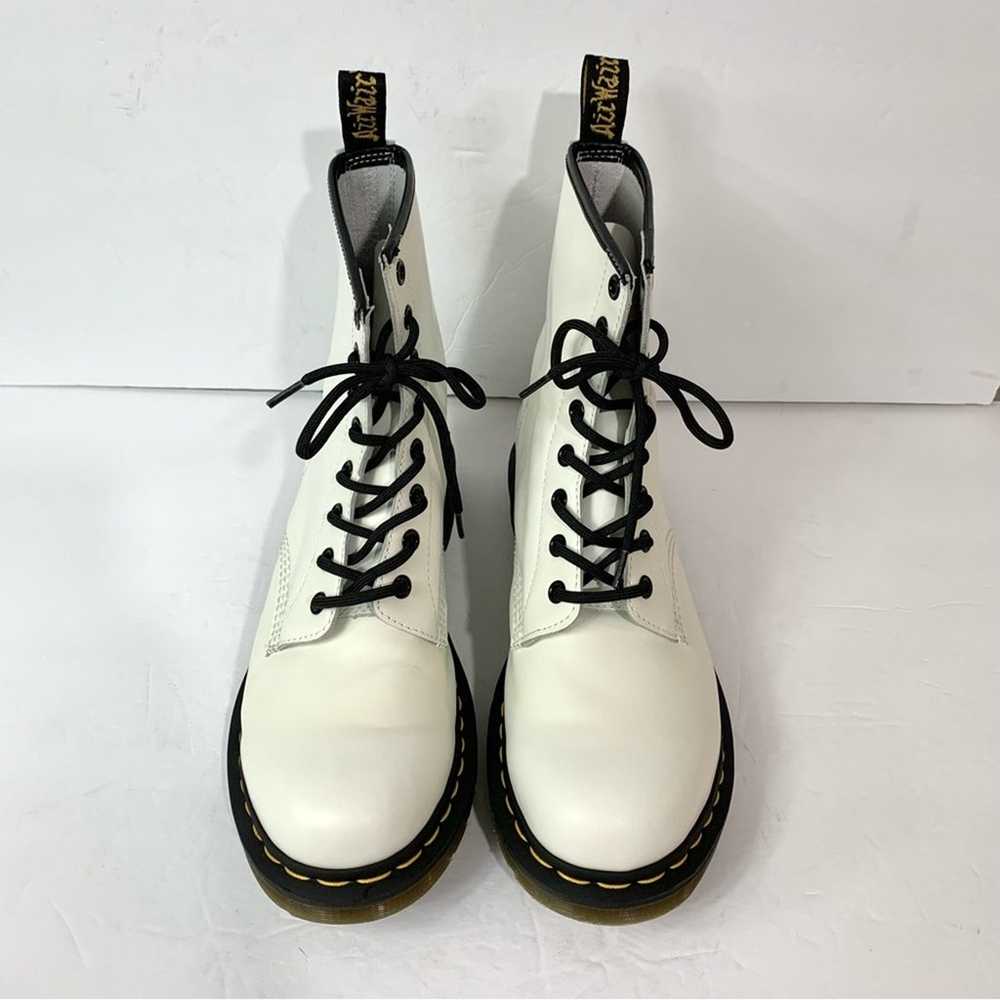 Dr. Martens 11821 Combat Boots Womens Size 10 Whi… - image 2