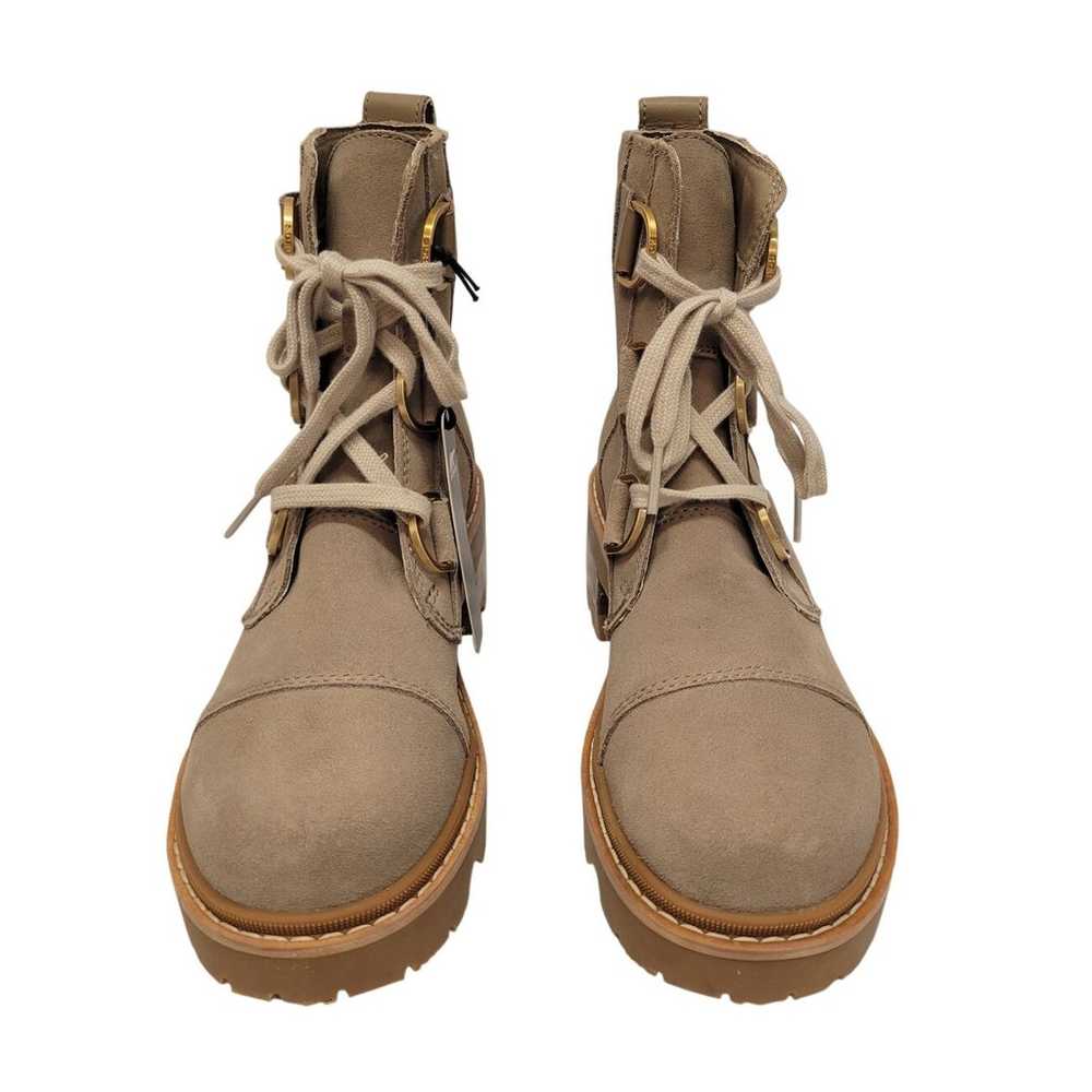 New Women's Sorel Joan Now Lace Up Boots Taupe Gu… - image 3