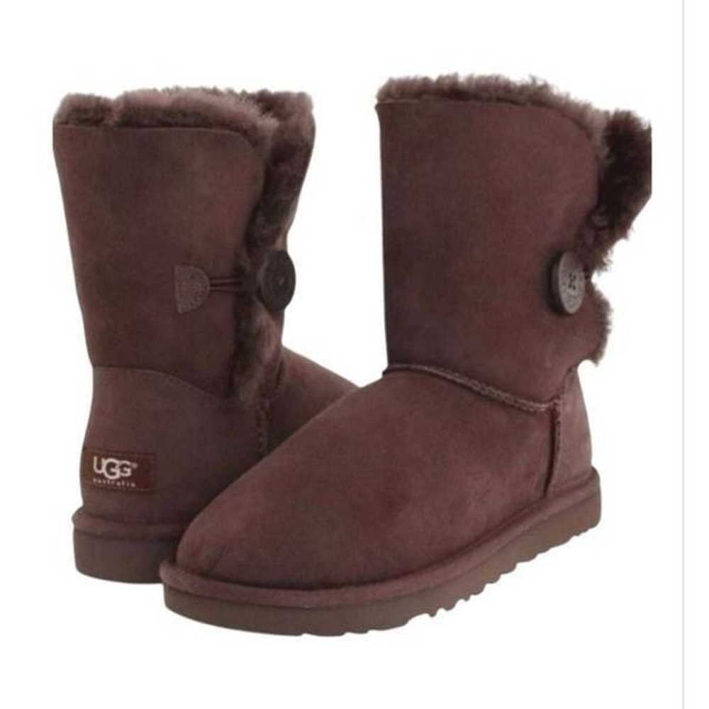 UGG Bailey Button "Chocolate Brown" Winter Boot S… - image 1