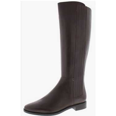 Calvin KleinTall Leather Brown Knee high Riding Bo