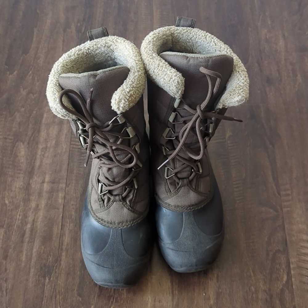 Sorel Cumberland Boots Size 8 Dark Tundra Waterpr… - image 3