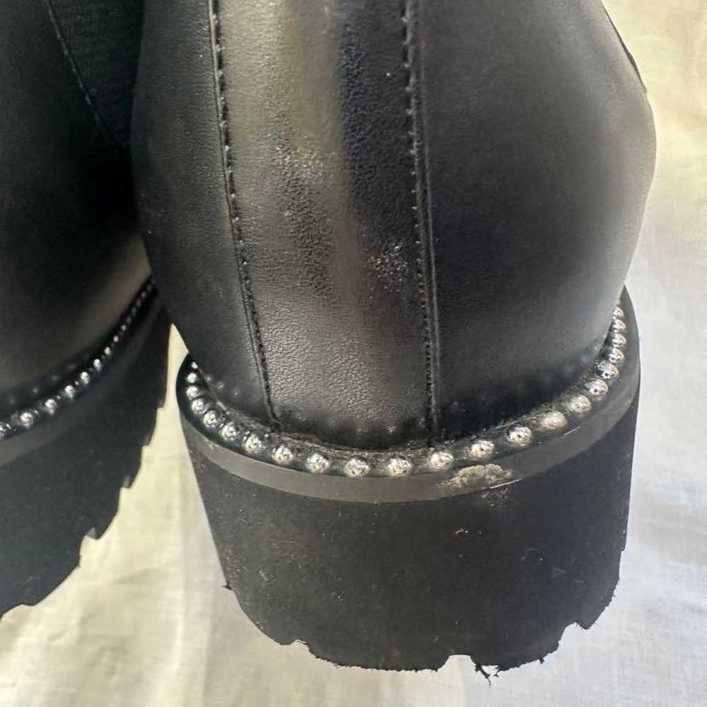 Dyana Diana Black Side Gore Boots with Studs - image 4