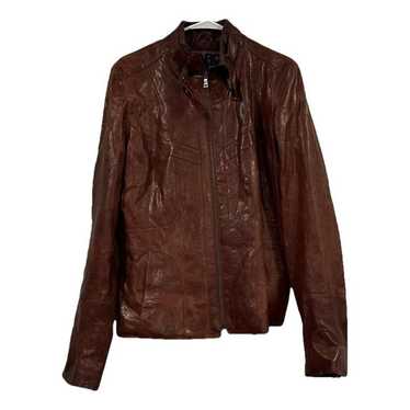 Non Signé / Unsigned Leather jacket - image 1