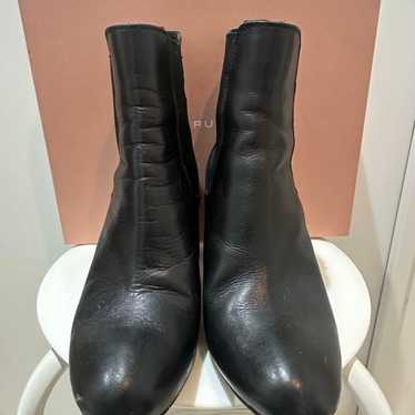 FABIO RUSCONI Black Side Gore Boots - image 1