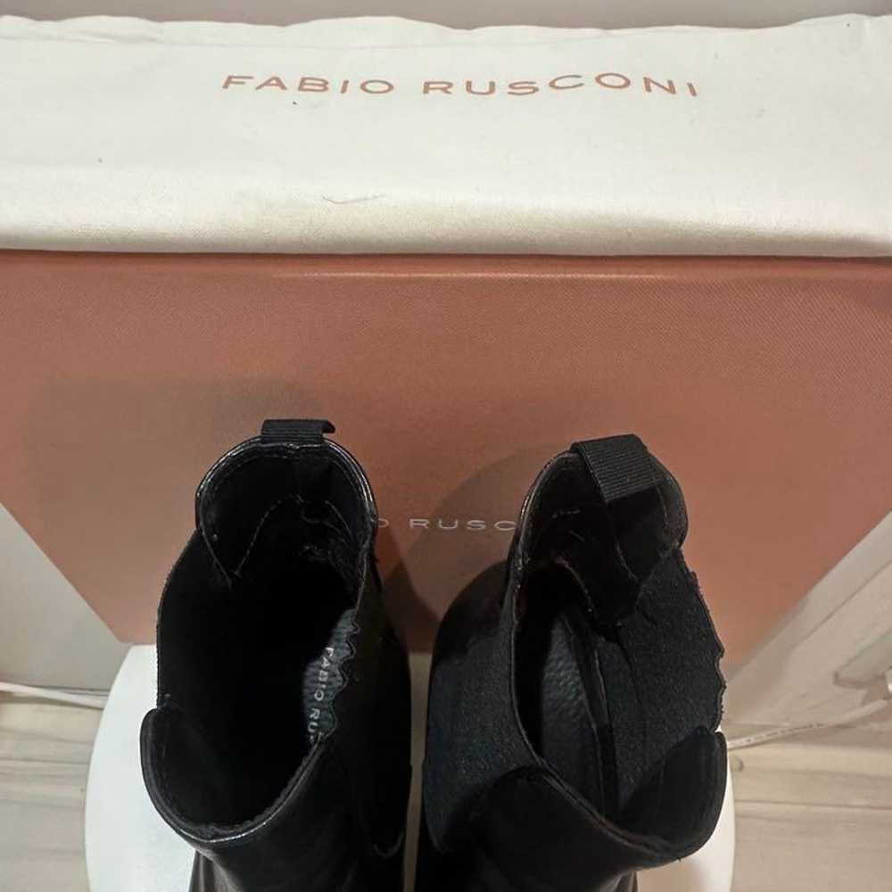 FABIO RUSCONI Black Side Gore Boots - image 2