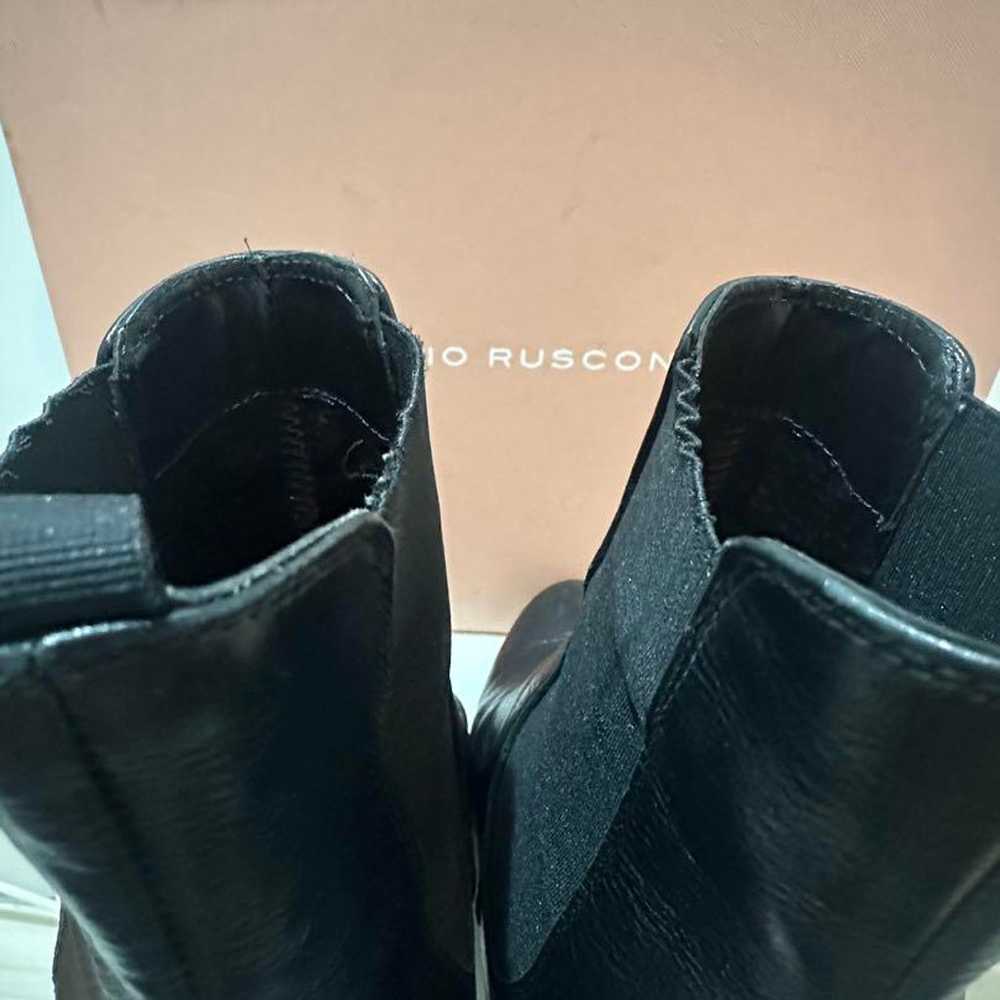 FABIO RUSCONI Black Side Gore Boots - image 5