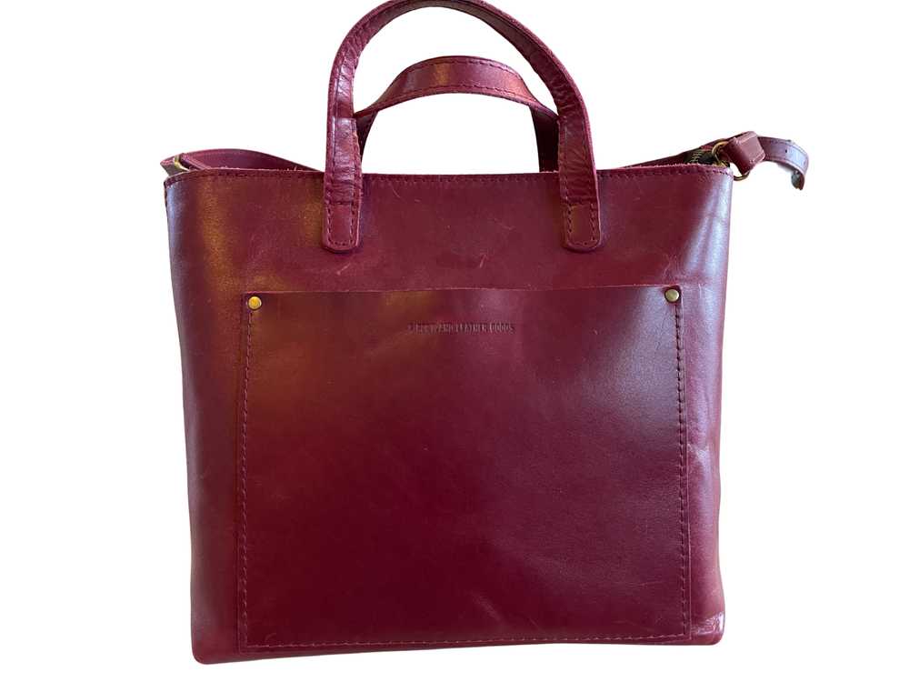 Portland Leather Medium Crossbody Tote - image 1