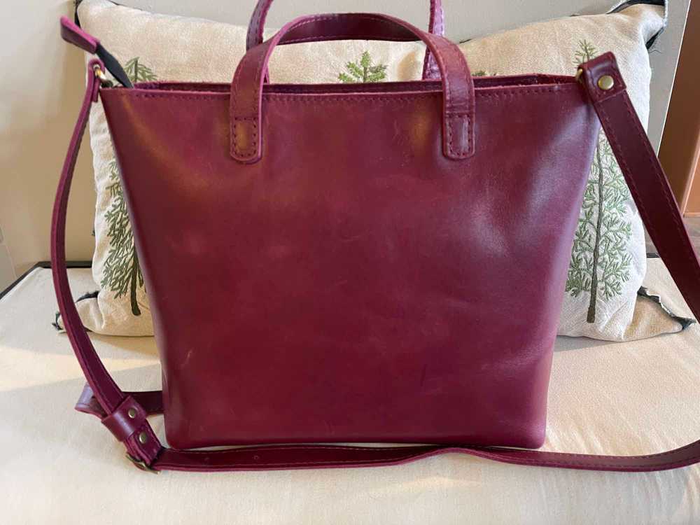 Portland Leather Medium Crossbody Tote - image 7