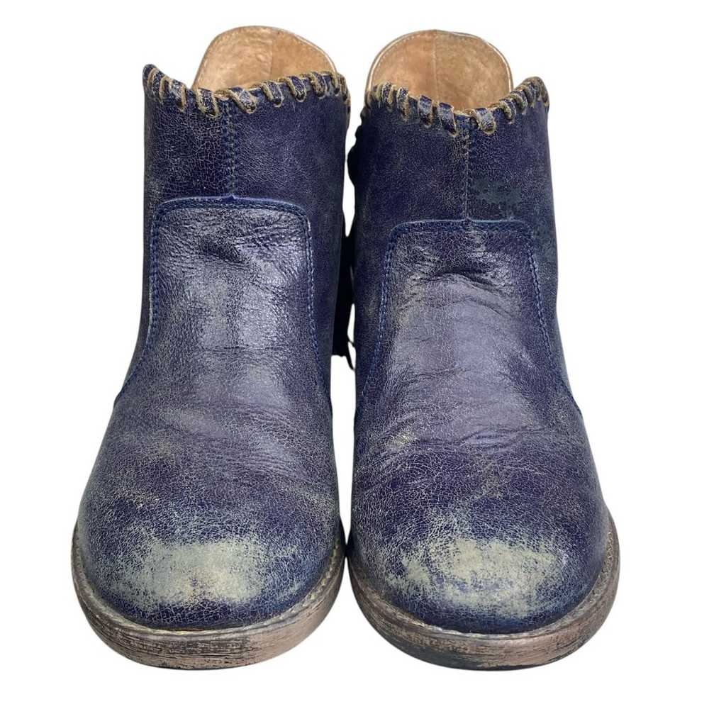 Circle G Corral Women’s Blue Fringe Distressed We… - image 7