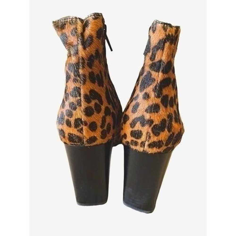 EUC Banana Republic Cheetah Printed Haircalf Bloc… - image 3