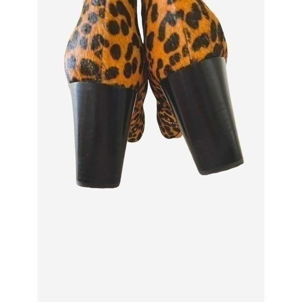 EUC Banana Republic Cheetah Printed Haircalf Bloc… - image 7