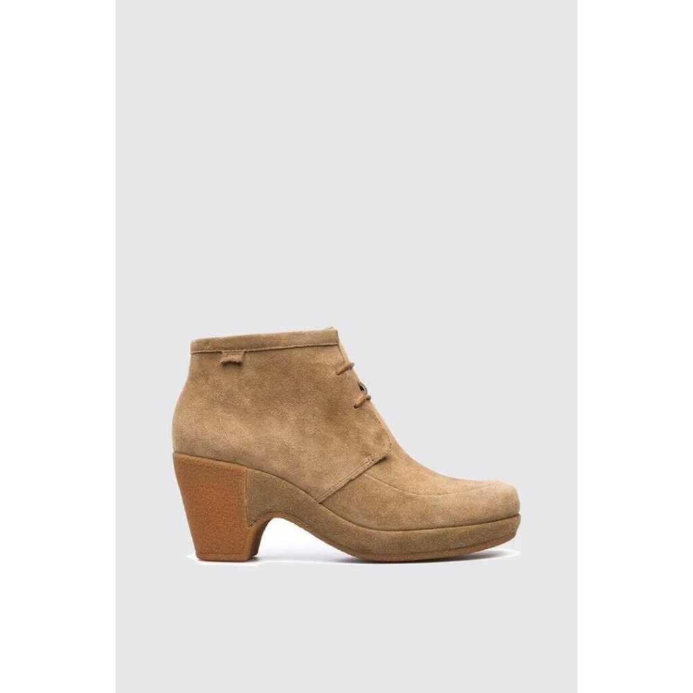 Camper Ankle Boots Women 36 EU 6US Light Brown Su… - image 1