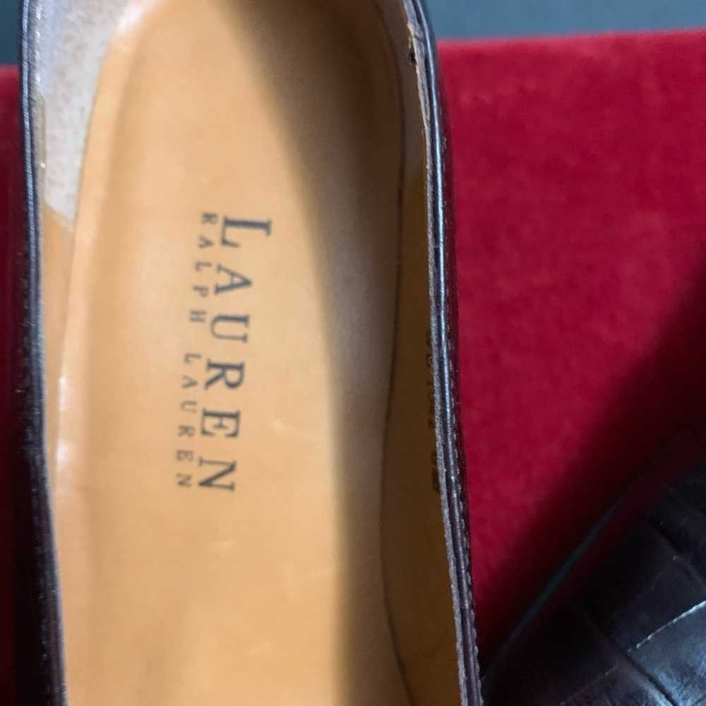 Women's vintage Ralph Lauren Heels, Size 6.5, Dar… - image 3