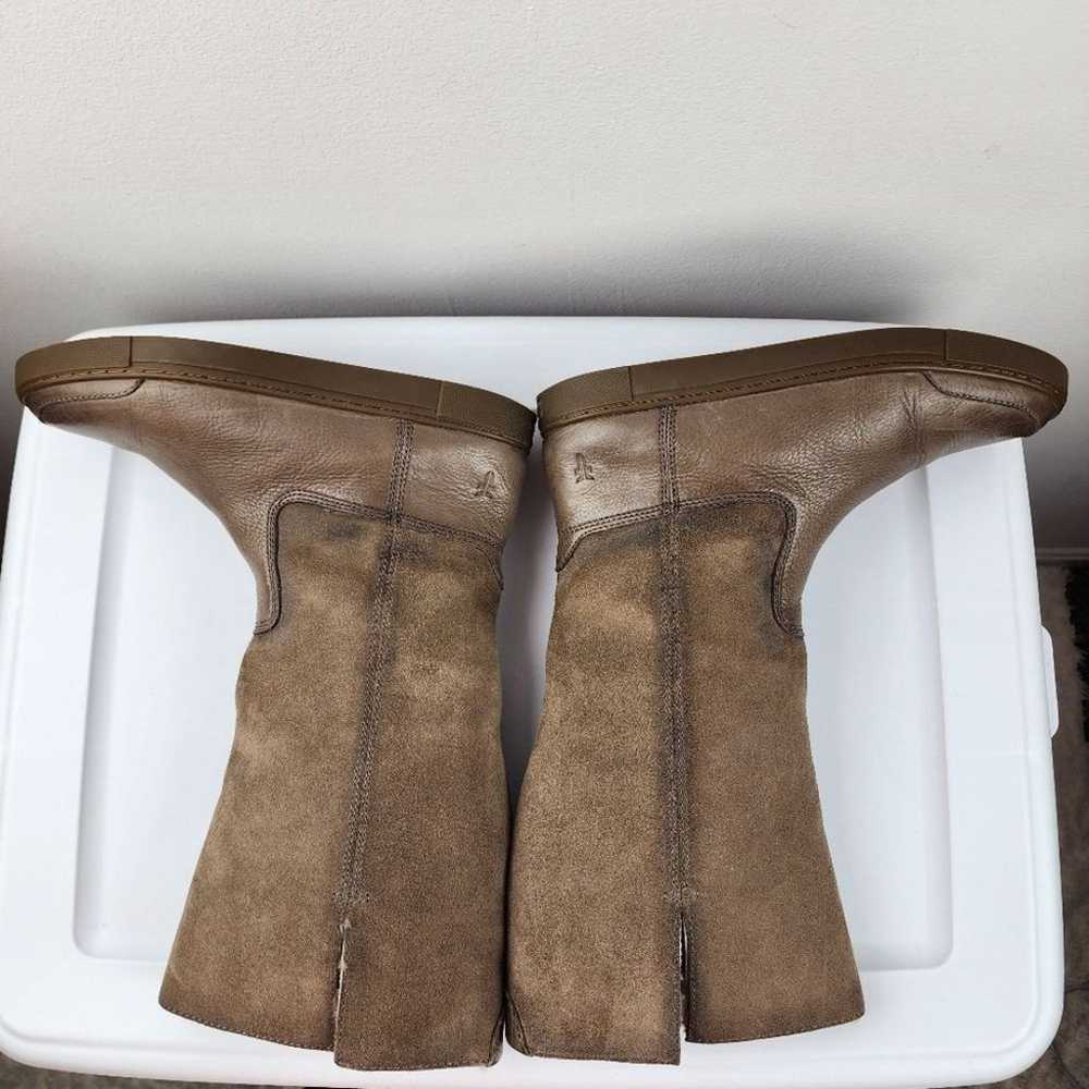 Frye Gemma Boots Suede Leather Shearling Lined Wi… - image 9