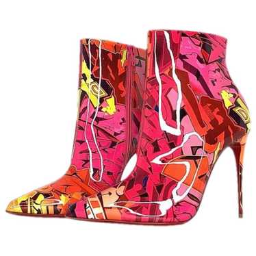 Christian Louboutin Patent leather boots