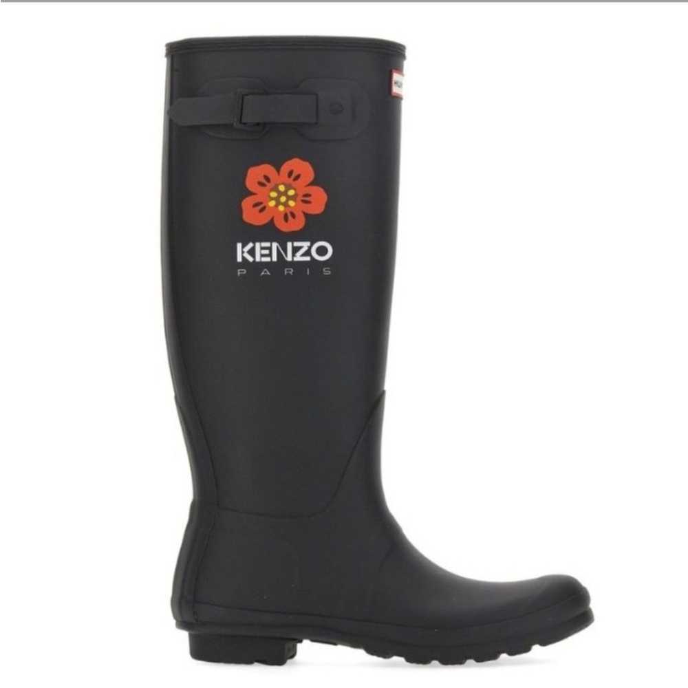 Kenzo x Hunter Black Wellington Rain Boots- New- … - image 2