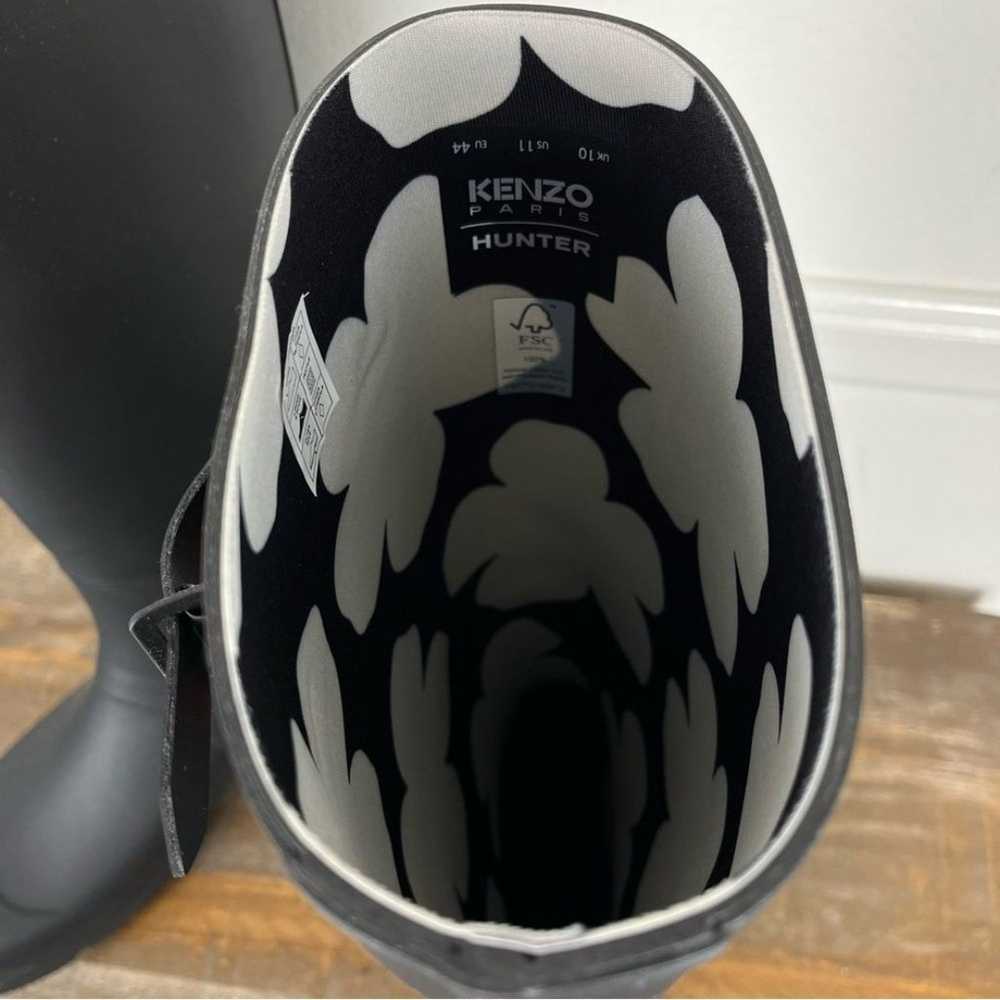 Kenzo x Hunter Black Wellington Rain Boots- New- … - image 6