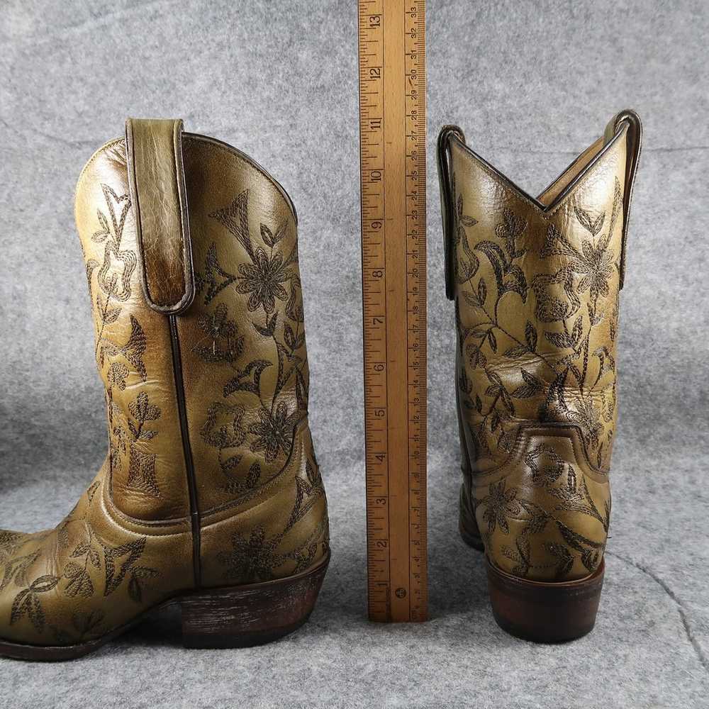 Old Gringo Boots Women 7 Western Floral Embroider… - image 6